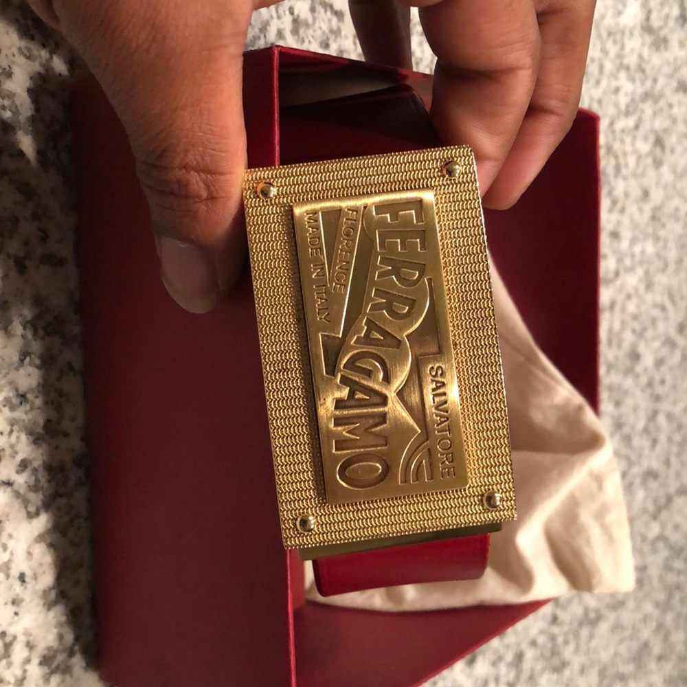 Salvatore Ferragamo - Red Belt